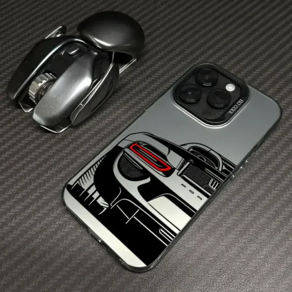 ⁦Male Men Sports Car Cartoon Line Coque For Apple iPhone 17 Air 16e 16 14 15 13 11 Pro Max Plus 12Pro Shockproof Case Phone Cover⁩ - الصورة ⁦5⁩
