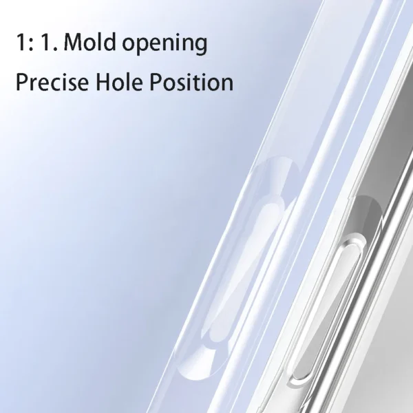⁦Luxury Transparent Phone Case For iPhone 17 Pro Max Air Soft TPU Silicone Back Cover Clear Case⁩ - الصورة ⁦5⁩