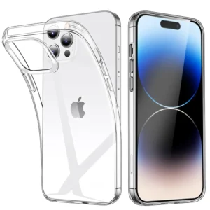 Transparent Phone Case For iPhone 16 11 12 13 14 15 Pro Max Soft TPU Silicone For iPhone XS Max XR 8 7Plus Back Cover Clear Case<span> - </span>for iphoneXS(5.8")