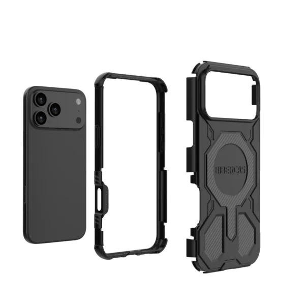 ⁦Military Armor Phone Case For iPhone 17 16 15 14 13 Pro Max 17Air 16E Magnetic Wireless Charging Anti-Drop Protective Cover⁩ - الصورة ⁦2⁩