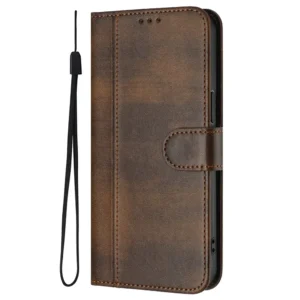 Retro Leather Wallet Case For iPhone 17 Air 16E 16 Plus 15 Pro Max 14 13 12 11 7 8 SE 2022 Flip Phone Back Cover Etui<span> - </span>YB0905, iPhone 7 (iPhone 8)