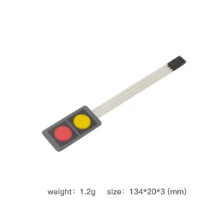 High Sensitivity1/2/12/20Key Membrane Switch Keypad 3*4/ 4*5Matrix Array Matrix Keyboard for Arduino/Robot Car DIY accessories<span> - </span>2 Key