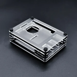 New 9 Layers Acrylic Case Box Suitable for Raspberry Pi 4 Model B /Mountable the Cooling Fan<span> - </span>WX-4B07 4B210