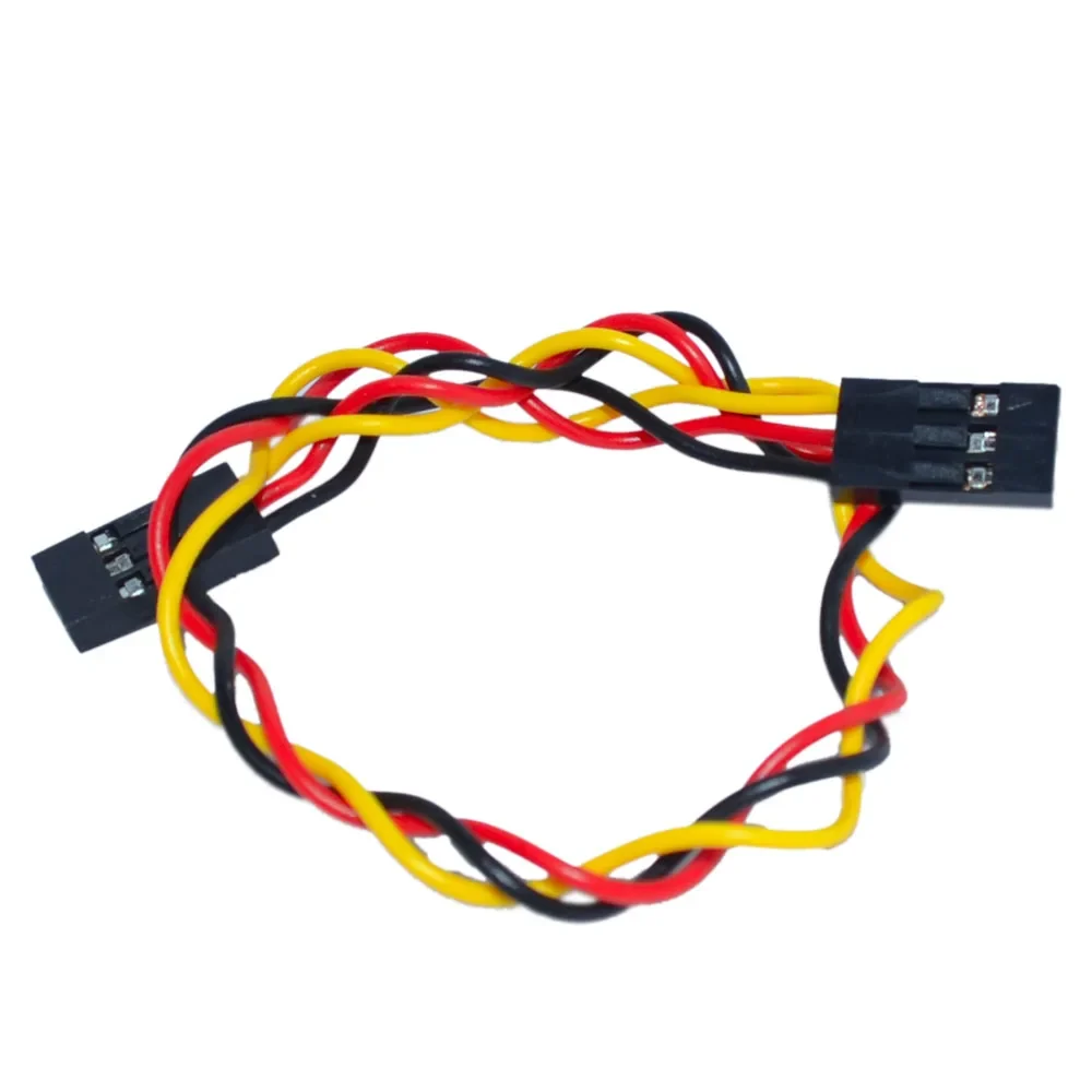 10PCS 3pin F-F Dupont Line Cable 2.54 Long20cm For Arduino Breadboard DIY - الصورة 4