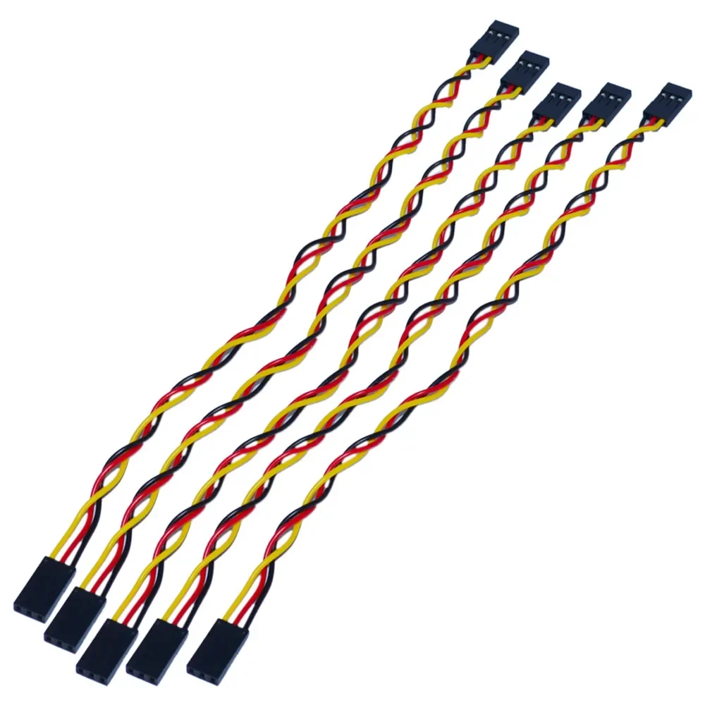 10PCS 3pin F-F Dupont Line Cable 2.54 Long20cm For Arduino Breadboard DIY