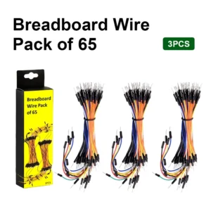 3PCS Hi-Q 65 Male to Male Jumper Wires Jumper Cable With keyestudio Packing For Arduino DIY Breadboard