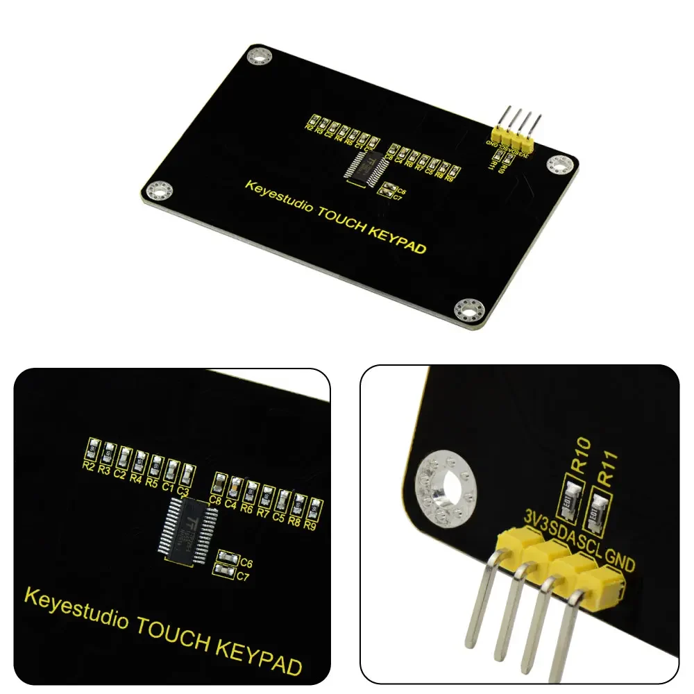 Keyestudio TTP229L 16-key Touch Sensor for arduino Uno R3 - الصورة 4