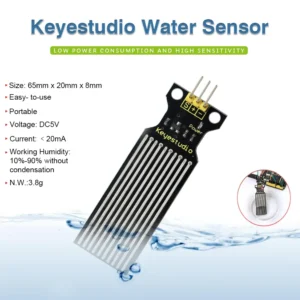 Keyestudio Water Level Sensor Droplet Detection Module for Arduino UNO R3