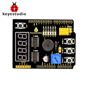 Keyestudio Multi-Purpose Shield V2 W/Gift Box for Arduino UNO R3 DIY Programming Projects