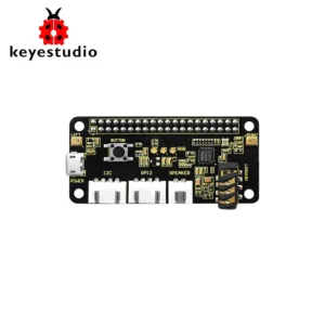 Keyestudio 5V ReSpeaker 2-Mic Pi HAT V1.0 Expansion Board For Raspberry Pi 4B/3B+/3B CE Certification