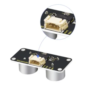 Keyestudio High Sensitivity SR01 CS100A Chip Ultrasonic Module Distance Sensor Detector Ranging Module for Arduino DIYElectronic<span> - </span>PH2.0 4P Port