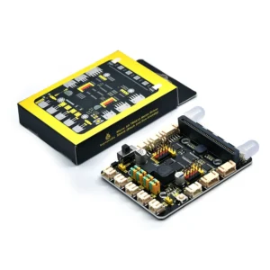 Keyestudio Micro:bit TB6612 Driver Expansion Board With PCA9685PW And TB6612FNG Chip P2.0 Sensor RGB Lights