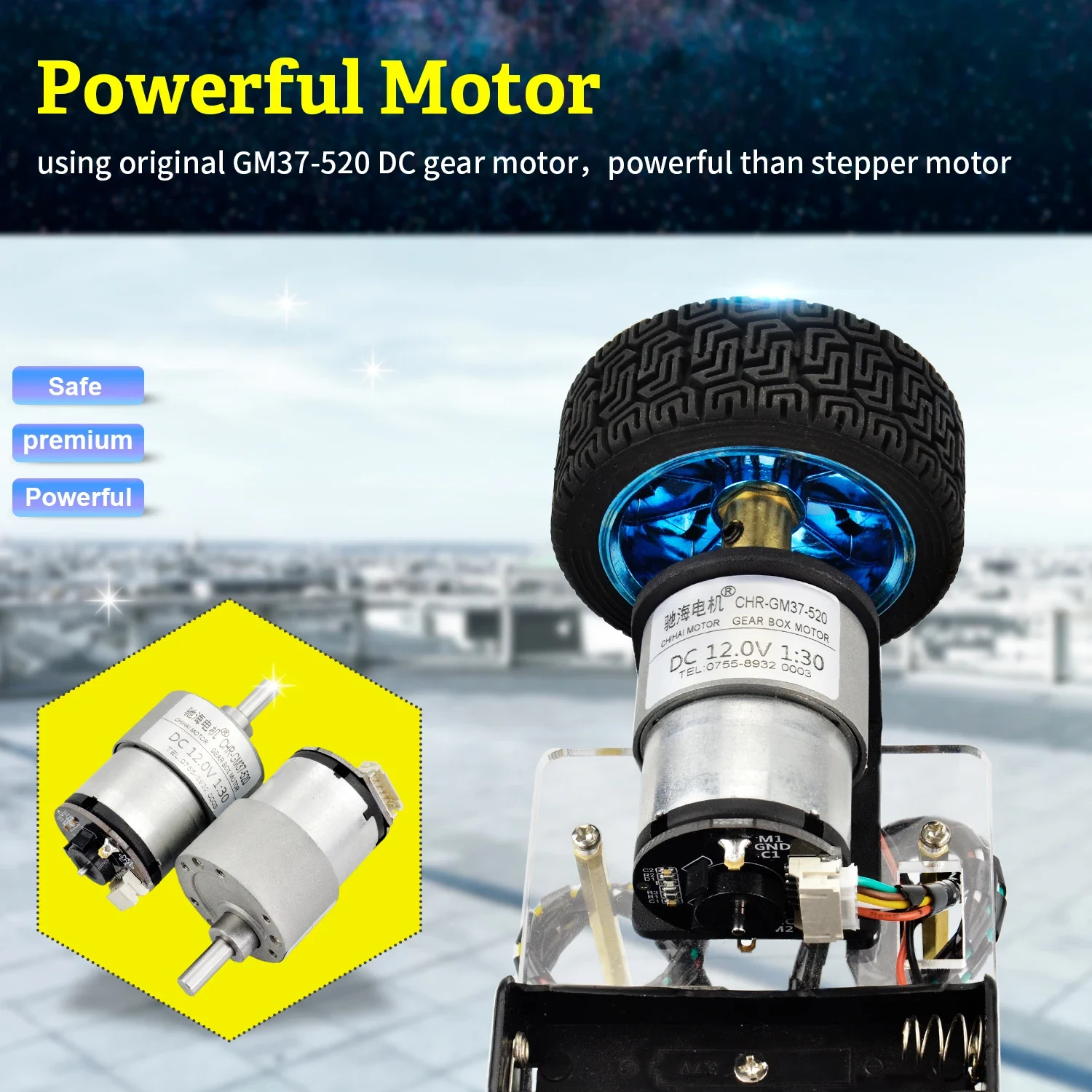 Self-Balance Robot Car Kit For Arduino Robot Pack Self-balancing Car DIY Electronic Pack/STEM Kits Toys Kids Birthday Gift - الصورة 3