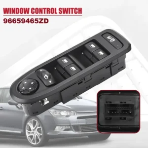 96659465ZD Car Electric Folding Master Window Switch Button for Citroen C5 2008-2015 for Peugeot 308 2007-2013 508 2009-2017