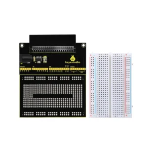 keyestudio Micro:bit Prototype Breakout Board V2 With 400-point Breadboard For Micro:bit DIY Test Projects<span> - </span>5PCS