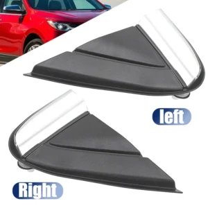 Car Door Side Rearview Mirror Corner Triangle Molding Trim Cover Plate Fender for Chevrolet Equinox 2018-2023 84107340 84107341<span> - </span>1 pair