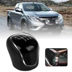 6-Speed MT Gear Shift Knob Lever Head for Ford Ranger C-Max Galaxy Focus Mk2 Mk3 Mondeo Mk4 Kuga S-Max Transit for Mazda BT50