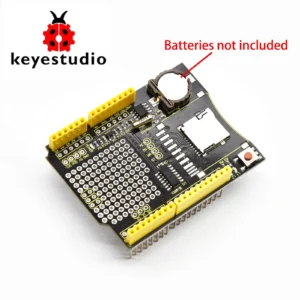 Keyestudio Expansion Board For Arduino UNO with TF Card Data Recording Slot (Without Battery)