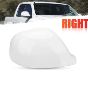 Car Side Wing Rearview Mirror Cover Cap for VW T5 T6 TRANSPORTER Amarok 2010 2011 2012 2013 2014 2015 2016 2017 2018 2019 2020<span> - </span>White Right