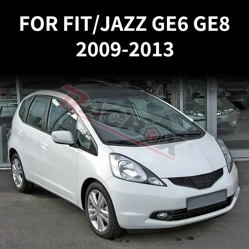 Car Door Side Rearview Mirror Cap Cover White Left Right for Honda Fit Jazz GE6 GE8 2009 2010 2011 2012 2013 with Turn Signal - الصورة 4