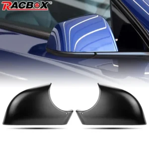 Pair Car Side Wing Rearview Mirror Cover Holder Lower Cover for Tesla Model Y 2020 2021 2022 2023 2024 8202202 8202203 LH RH