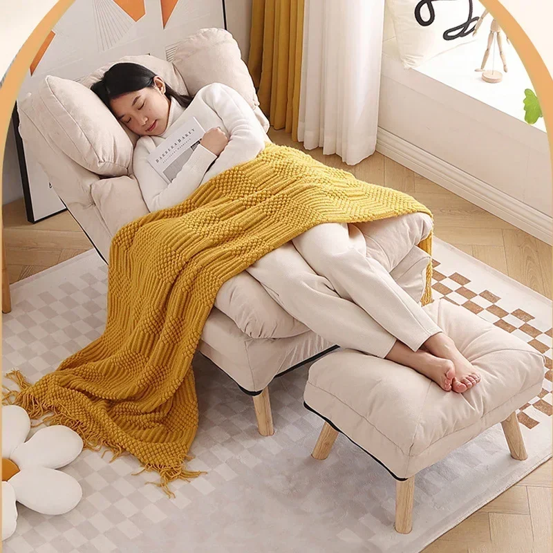 الكبار مستلق كرسي السرير كرسي الاسترخاء كرسي الشاطئ مسند الظهر أريكة الأثاث الألعاب هزاز لصالة المنزل الأثاث الكبير - Image 4