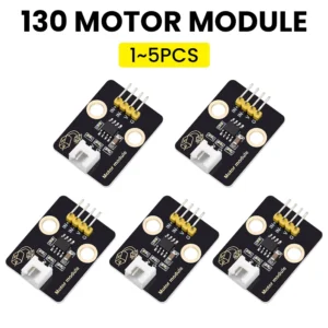 1PC/3PCS/5PCS Keyestudio 130 Motor DC3-5V Driving Module XH2.54 Connector H-bridge HR1124S Module for Arduino UNO Projects<span> - </span>3pcs