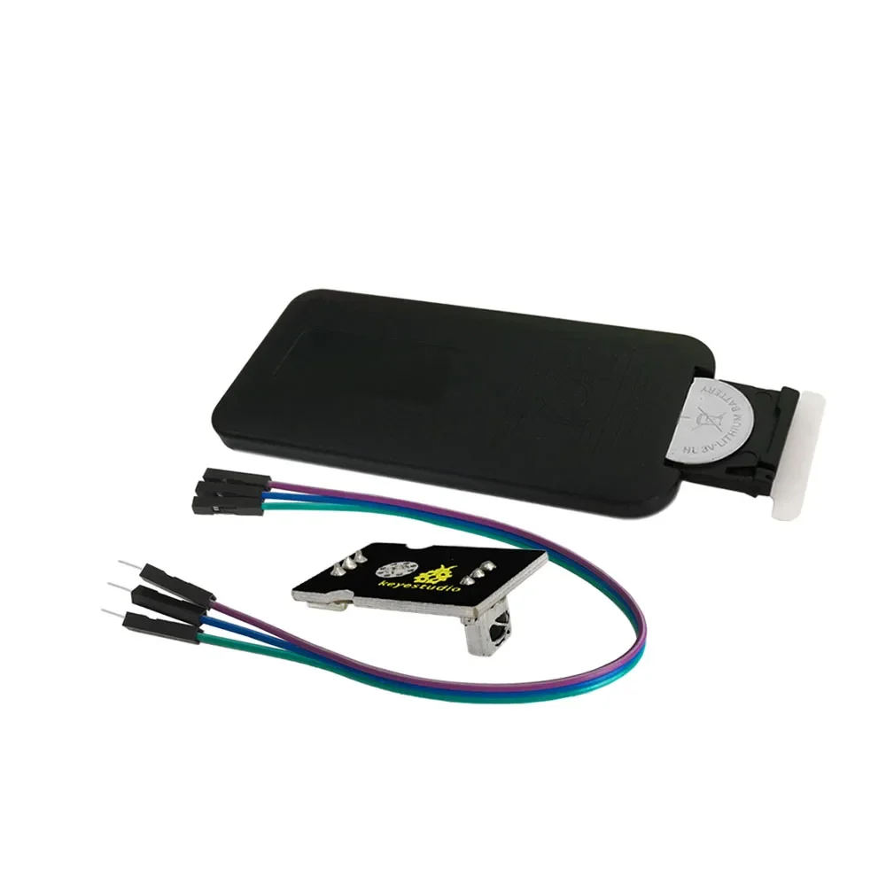 مجموعة وحدة التحكم عن بعد اللاسلكية Keyestudio بالأشعة تحت الحمراء IR لاردوينو المستخدمة في جميع أنواع روبوتات التحكم عن بعد - الصورة 5