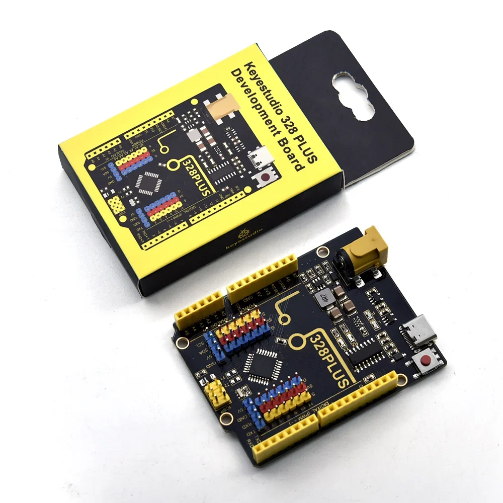 Keyestudio 328 PLUSUNO Control Board ATMEGA328PB Microcontroller + Type-C Cable Compatible with Arduino UNO R3 Board - الصورة 6