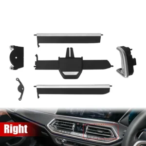 64119458541 Center Console Dash A/C Air Vent Outlet Grille Repair Kit for BMW G05 X5 G07 X7 19-21 G06 X6 2020-2021 64119458543<span> - </span>Right side