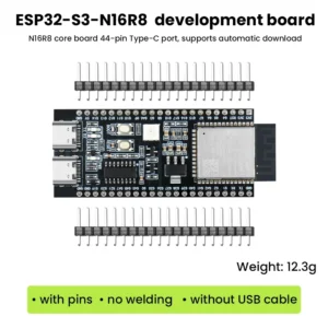 ESP32-S3-DevKitC-1N16R8 Dual Type-C Port Development Board 8MB PSRAM 44Pin CORE Board Wifi 4.0 BT5.0 For Arduino IDE Programming<span> - </span>No Welding