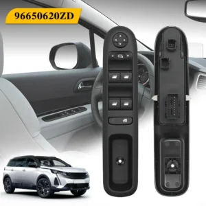 96650620ZD Manual Folding Window Switch for Peugeot 3008 2009-2015 for Peugeot 5008 2009 2010 2011 2012 2013 2014 2015 2016 LHD
