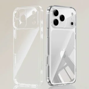 Luxury Transparent Phone Case For iPhone 17 16 15 14 13 12 11 Pro X XR XS Max Air Soft TPU Silicone Back Cover Clear Case<span> - </span>iPhone 11