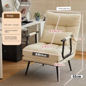 كرسي صالة قابل للطي، سرير فردي لاستراحة الغداء والقيلولة، كرسي ترفيهي مزدوج الأغراض، كرسي أريكة للاستلقاء في الشرفة، أريكة مسند الظهر<span> - </span>لون-النبيذ-الأحمر