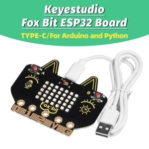 Keyestuido FoxBit ESP32 Development Board For Arduino and Python Chip ESP32-D0WDQ6 Support Wi-Fi and Bluetooth With Type-c Cable