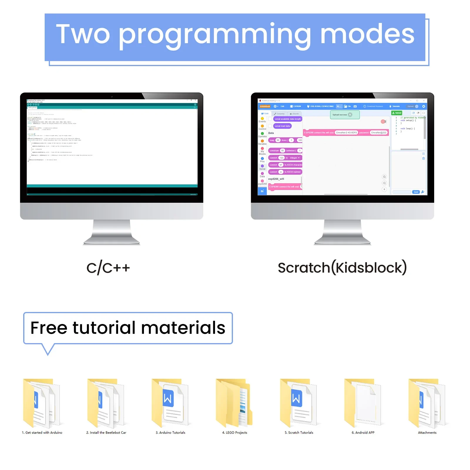 Keyestudio 3 in 1 Beetlebot Robot Car for Arduino(Raspberry Pi Pico/ESP32) STEM Education DIY Kit Compatible with LEGO+Projects - Image 6