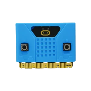 حافظة واقية من السيليكون لـ Micro:bit V2.0 ، متعدد الكروم ، الغلاف الخارجي ، ألوان الماكارون ، مايكرو: بت V1.5<span> - </span>only-blue-case