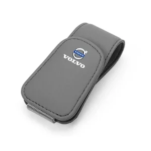 Car Glasses Sun Visor Box Auto Sunglasses Clip Card Accessories For Volvo XC90 V90 V60 XC60 V40 S80 S60 S90 C40 XC40 V70 XC70<span> - </span>E-Gray
