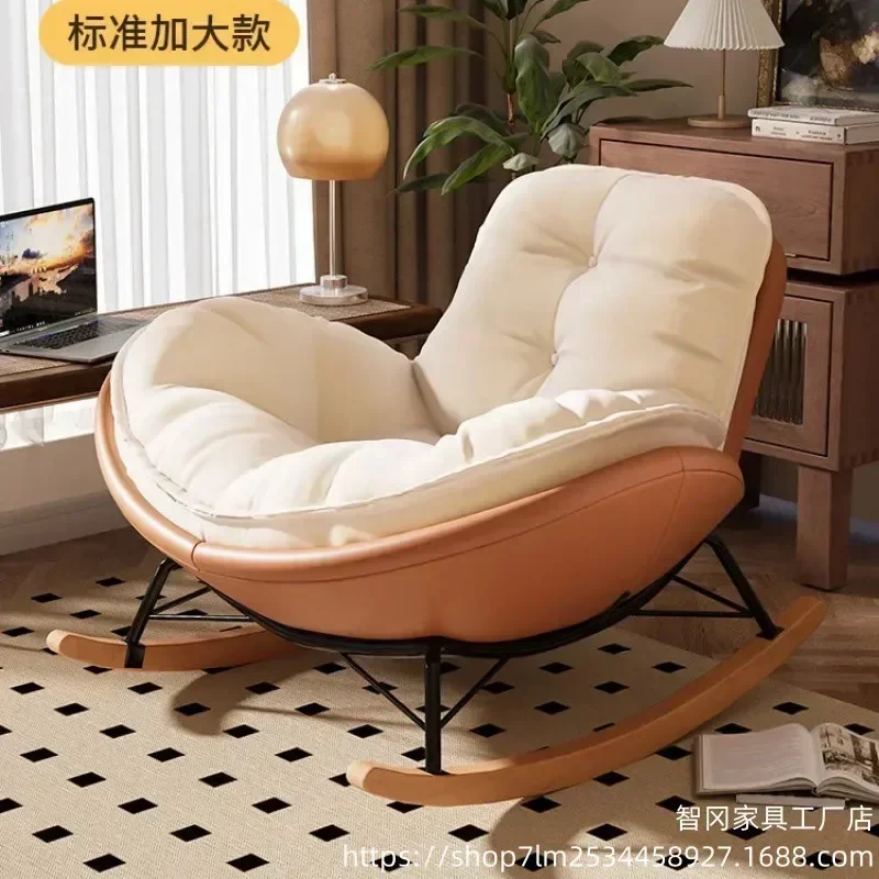 الأثاث البطريق كرسي متأرجح أريكة استرخاء واحدة كرسي شرفة غرفة المعيشة ضوء غرفة نوم فاخرة الترفيه المنزلي - الصورة 2