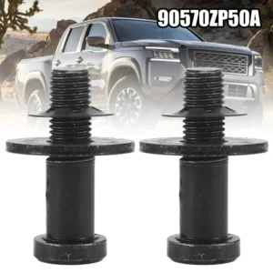 2Pcs Car Rear Door Tailgate Striker Pin Bolts for Nissan Frontier 2005-2021 Navara D40 2008-2010 Parts 90570ZP50A 90570-EA800