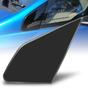 Side Corner-Window Reverse Mirror Molding Trim Cover For Honda Fit Jazz 2009 2010 2011 Wing Door Rearview Mirror Triangle Plate<span> - </span>1pc Left