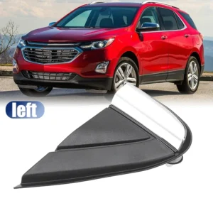 Car Door Side Rearview Mirror Corner Triangle Molding Trim Cover Plate Fender for Chevrolet Equinox 2018-2023 84107340 84107341<span> - </span>1pc Left
