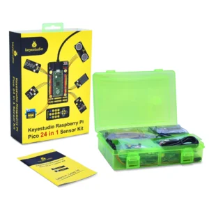 Keyestudio 37&42 in 1 Raspberry Pi Pico Sensor Kit DIY Kit Electronics For Python Programming & For Raspberry Pico Programming<span> - </span>24 in 1 kit