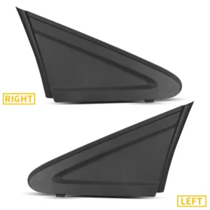 Side Door Mirror Pillar Corner Triangle Plate Trim for Honda Civic 2012 2013 2014 2015 Left Right 75490-TR0-A01 75495-TR3-A01<span> - </span>1 pair