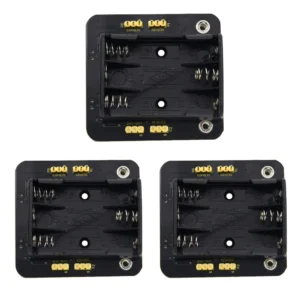 3PCS Keyestudio Micro bit Mini Servo Shield with Battery holder For Microbit Robot Car(No Micro bit Board)