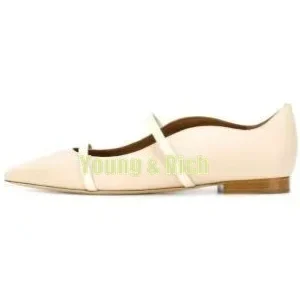 Flat Ankle Fashion Design Sandals with Leather and Metal Glossy Surface for Women's Casual Shoes Sandalias Zapatos De Mujer    