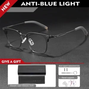 VICKY Fashion New Geometric Design Men's Anti-Blue Light Glasses Customizable Prescription Women's Reading Glasses SS-107