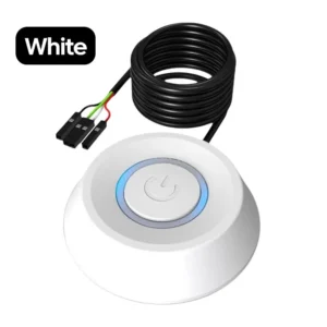 Olaf Computer Desktop Switch 1.8M PC Accessories Motherboard External Setup Power On/Off Button Extension Cable For Home Office