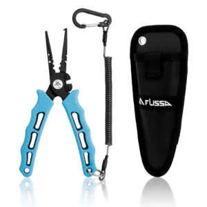 MOSSY OAK-Multifunctional Fishing Tool Kit, Fishing Pliers,Hook Picker, Folding Thread Trimmer, Fish Knife, Reel Keychain, 2PCS<span> - </span>1PC Fishing Plier