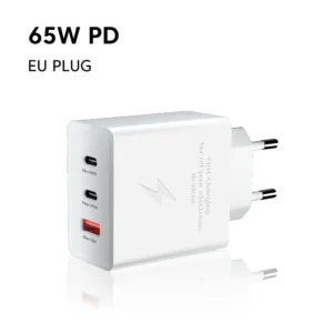 Olaf 105W USB C Wall Charger Mobile Phone PD Type C Charger Power Adapter for Samsung Xiaomi iPhone 13 Fast Charging carregador<span> - </span>EU White